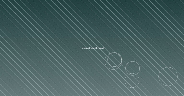 Jeanetteellison5: The Digital Creator Revolutionizing Online Engagement Strategies